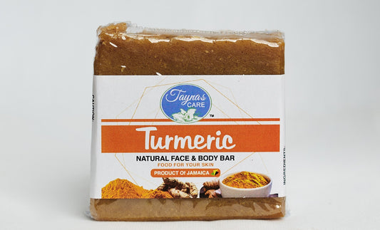 Taynas Body Care Best Selling 100% Natural Turmeric Bar Soap - Taynas Body Care