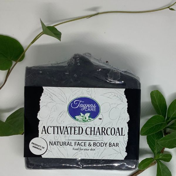 Taynas Body Care Activated Charcoal soap with Peppermint. - Taynas Body Care