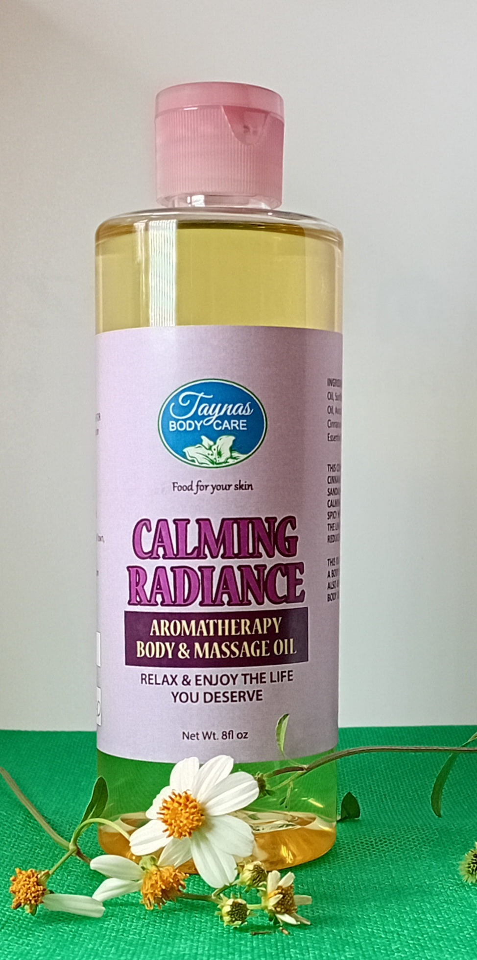 Calming Radiance Body & Massage Oil - Taynas Body Care