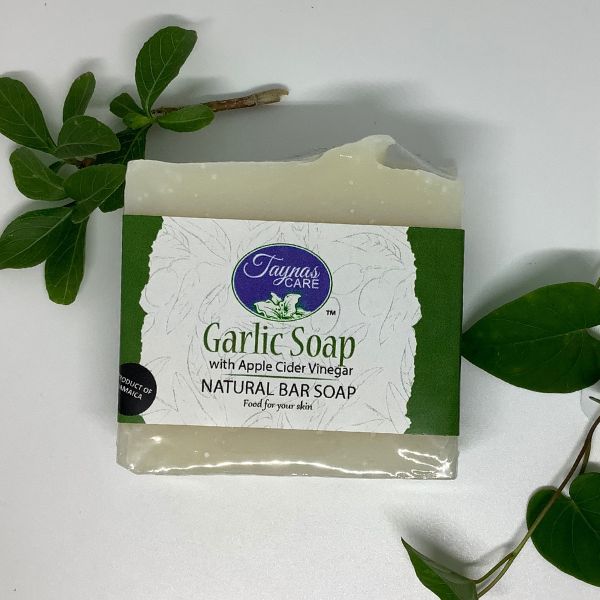 Garlic And Apple Cider soap to beat the sweaty summer heat Jamaica