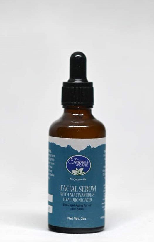Taynas Body Care Facial Serum with Niacinamide and Hyaluronic Acid - Taynas Body Care