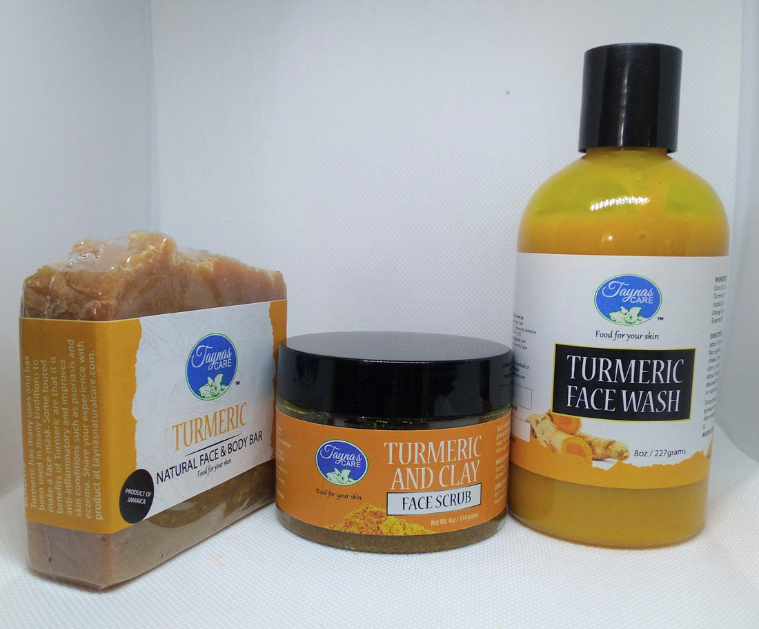 Taynas Body Care Turmeric Facewash for Glowing Skin Best Buy - Taynas Body Care