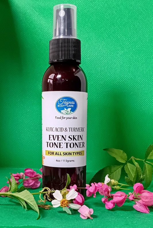 Kojic Acid & Turmeric EVEN SKIN TONE Toner - Taynas Body Care