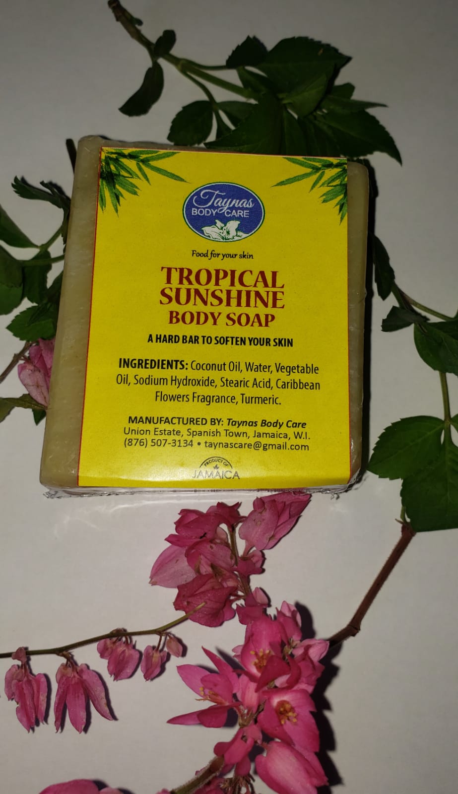 Tropical Sunshine Body Soap - Taynas Body Care